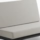 preview thumbnail 107 of 136, Outdoor Teak Wood Waterproof Armless Chair Loveseat with Cushions
