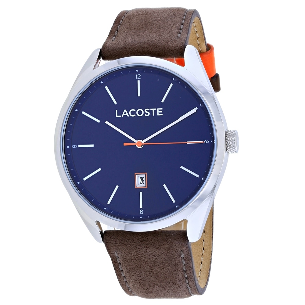 mens blue lacoste watch