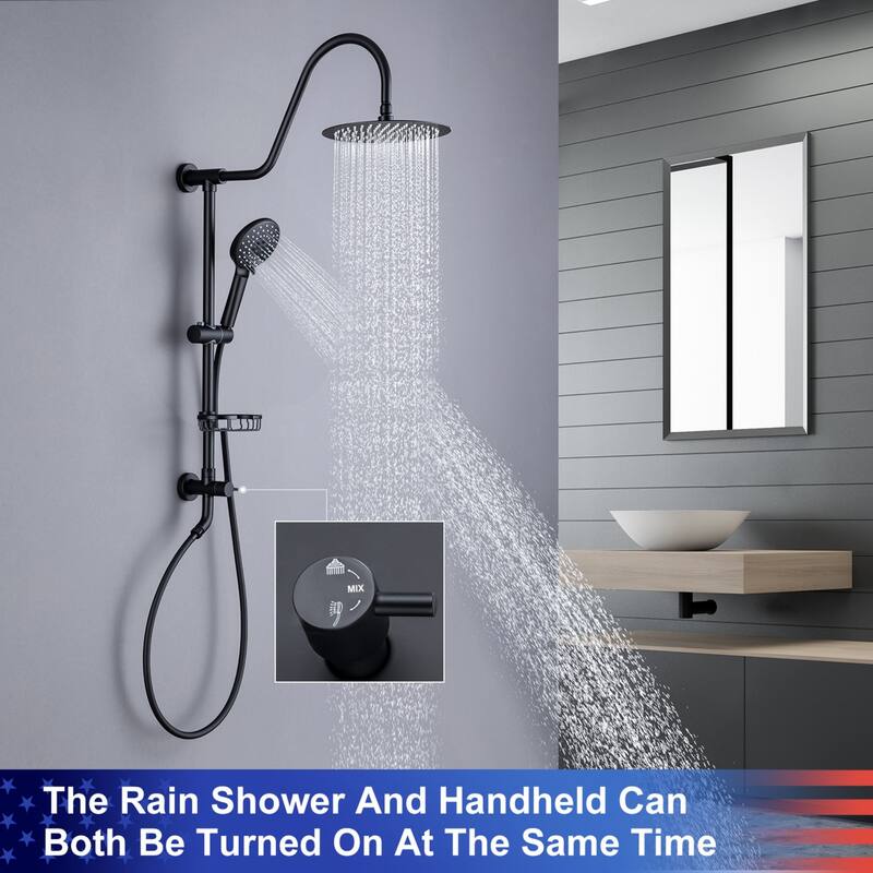 Complete Shower System with Rough in-Valve