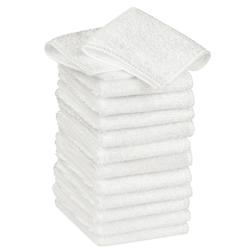 Dish Wash Cloths, 12Pcs Kitchen Wash Cloths Microfiber Dish Rags Towel