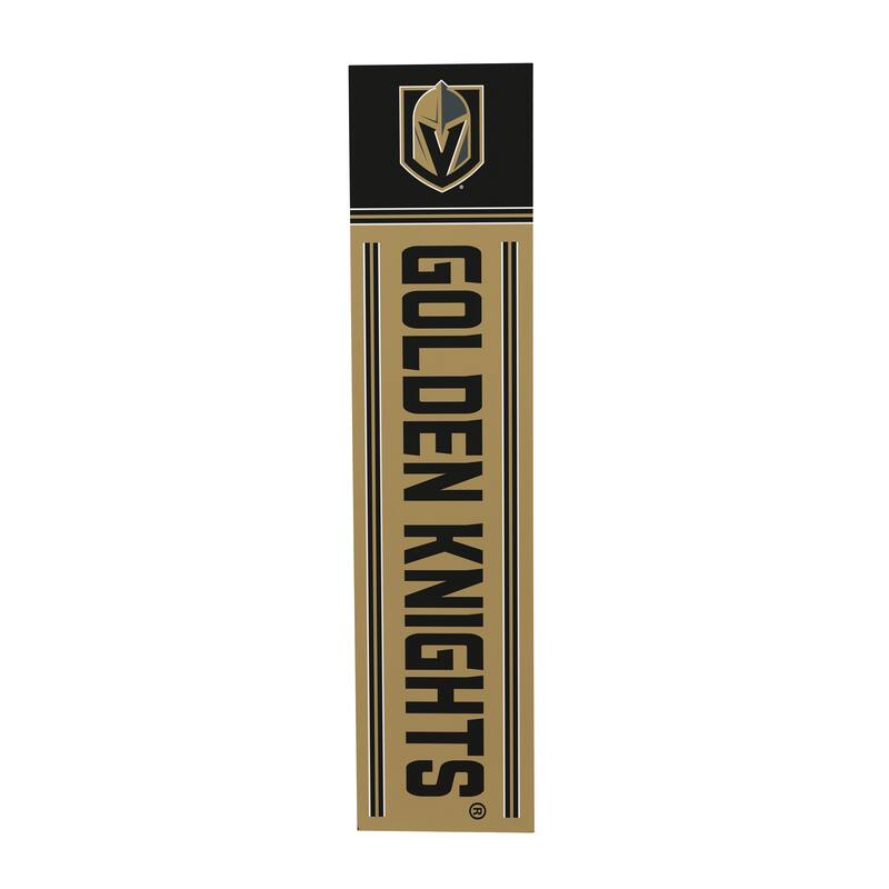 47" Double Sided Seasonal Porch Leaner, Vegas Golden Knights - 47" x 11.25"