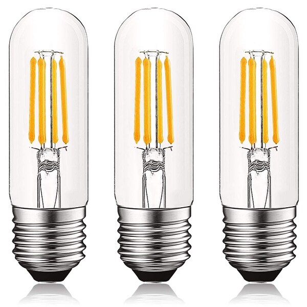 Shop Luxrite 4W Vintage T10 LED Bulb Dimmable, Warm White ...