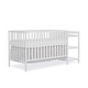 preview thumbnail 1 of 3, Dream On Me Synergy 5-in-1 Convertible Crib And Changer - White White