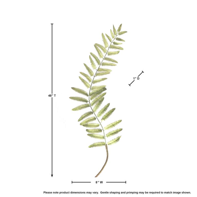 Narrow Fern Frond 48"