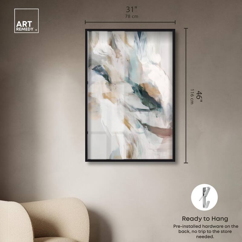 Whispering Colors II Shadowbox by Art Remedy