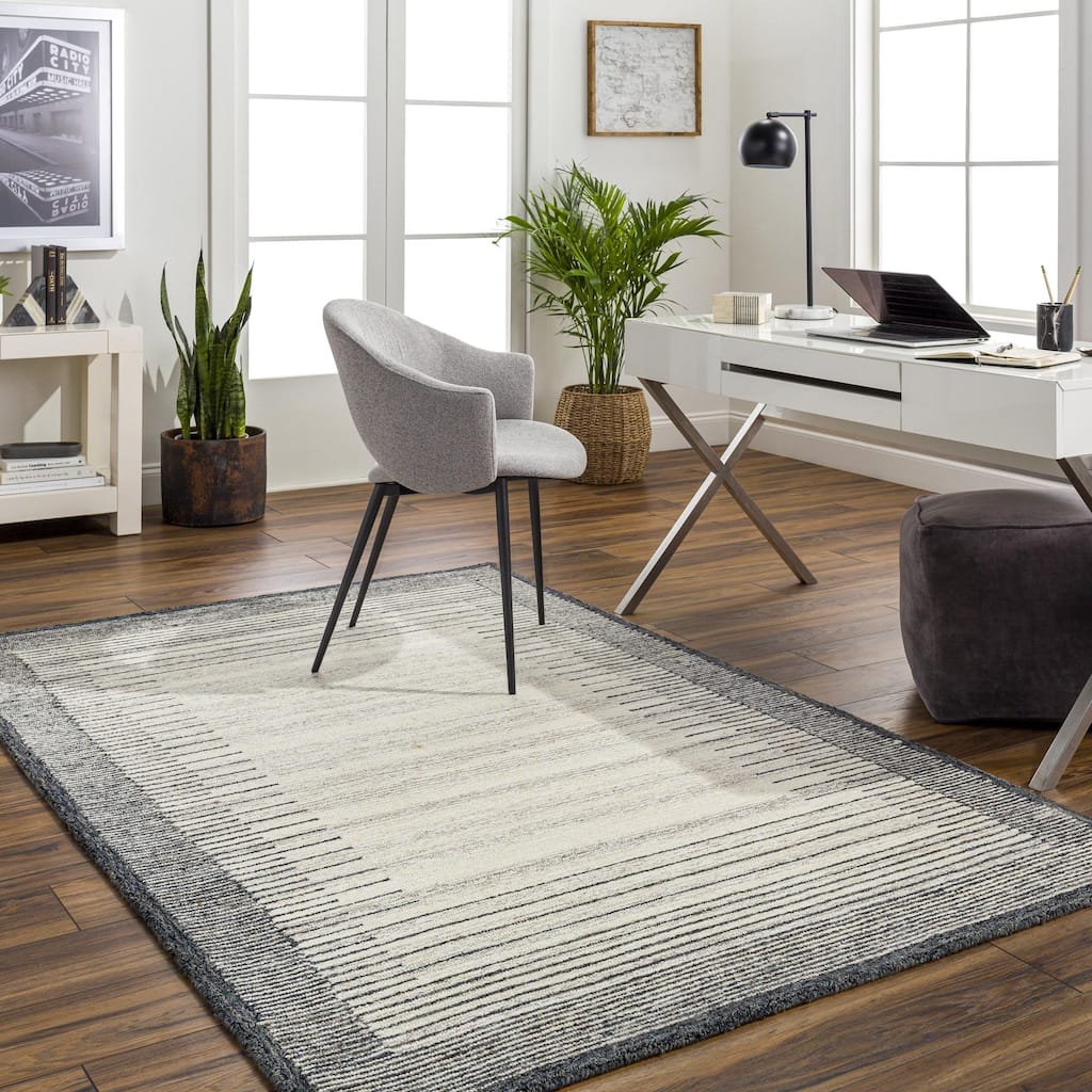 Livabliss Granada Casual Stripe Area Rug