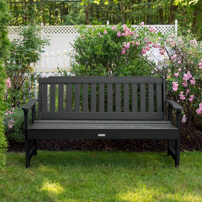 HIGHWOOD Lehigh 5-foot Eco-friendly Synthetic Wood Garden Bench