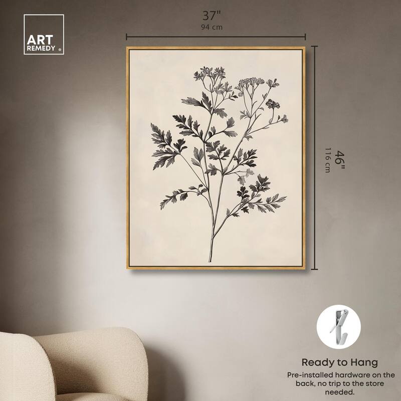 Aniseed Anatomy I Canvas by Art Remedy