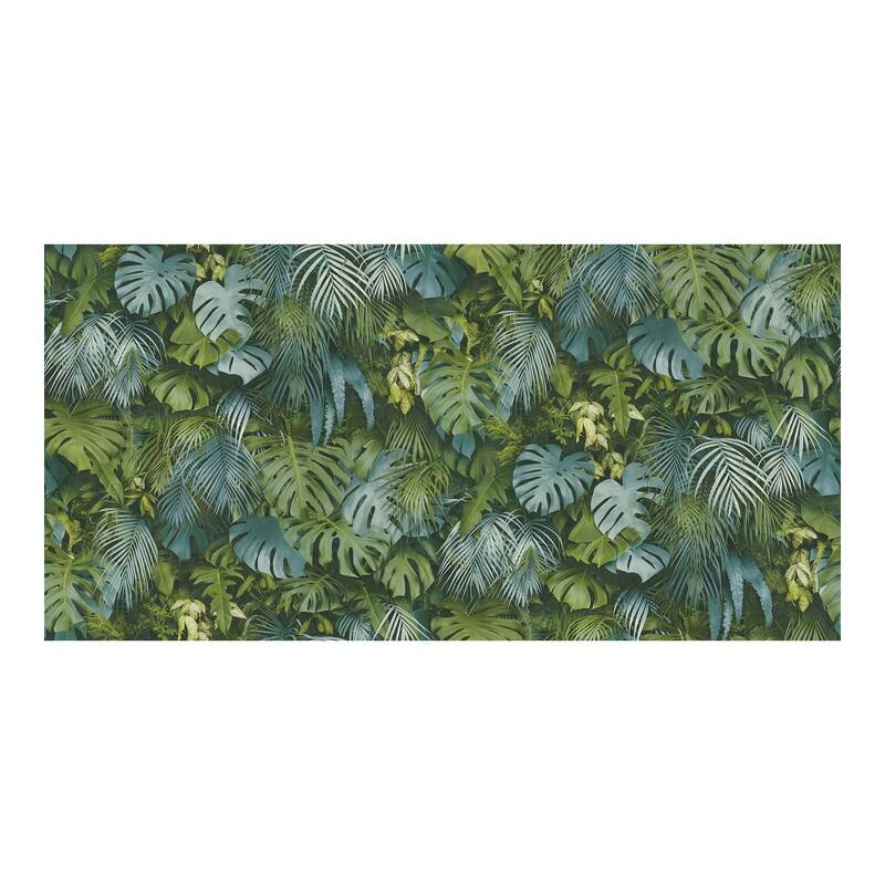 Advantage Luana Blue Tropical Forest Wallpaper - 21 x 396 x 0.025