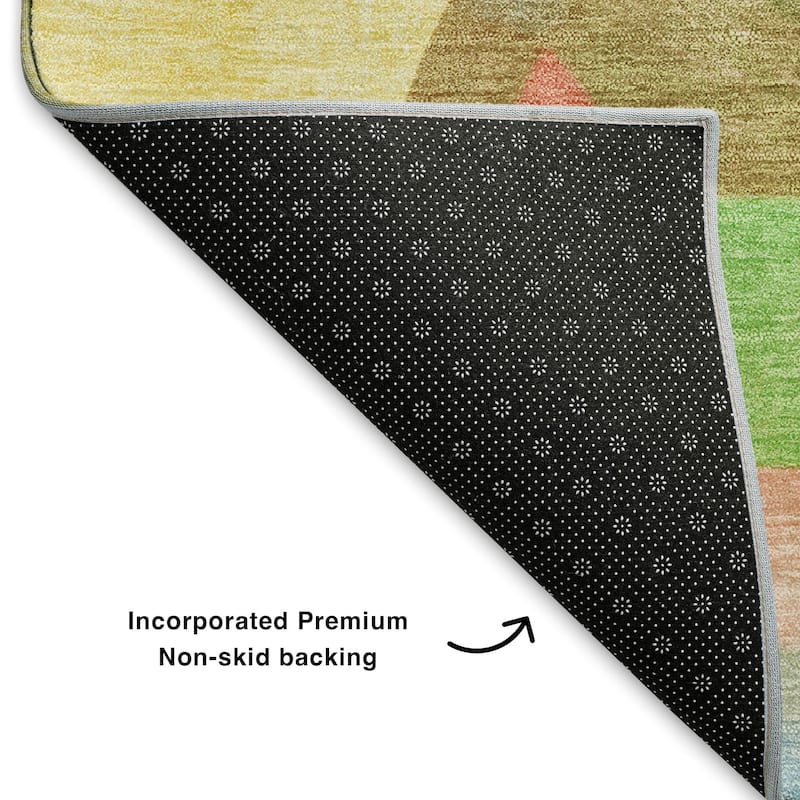 Premium Washable Super Soft Contemporary Mayfield Rug