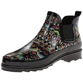 rose rain boots