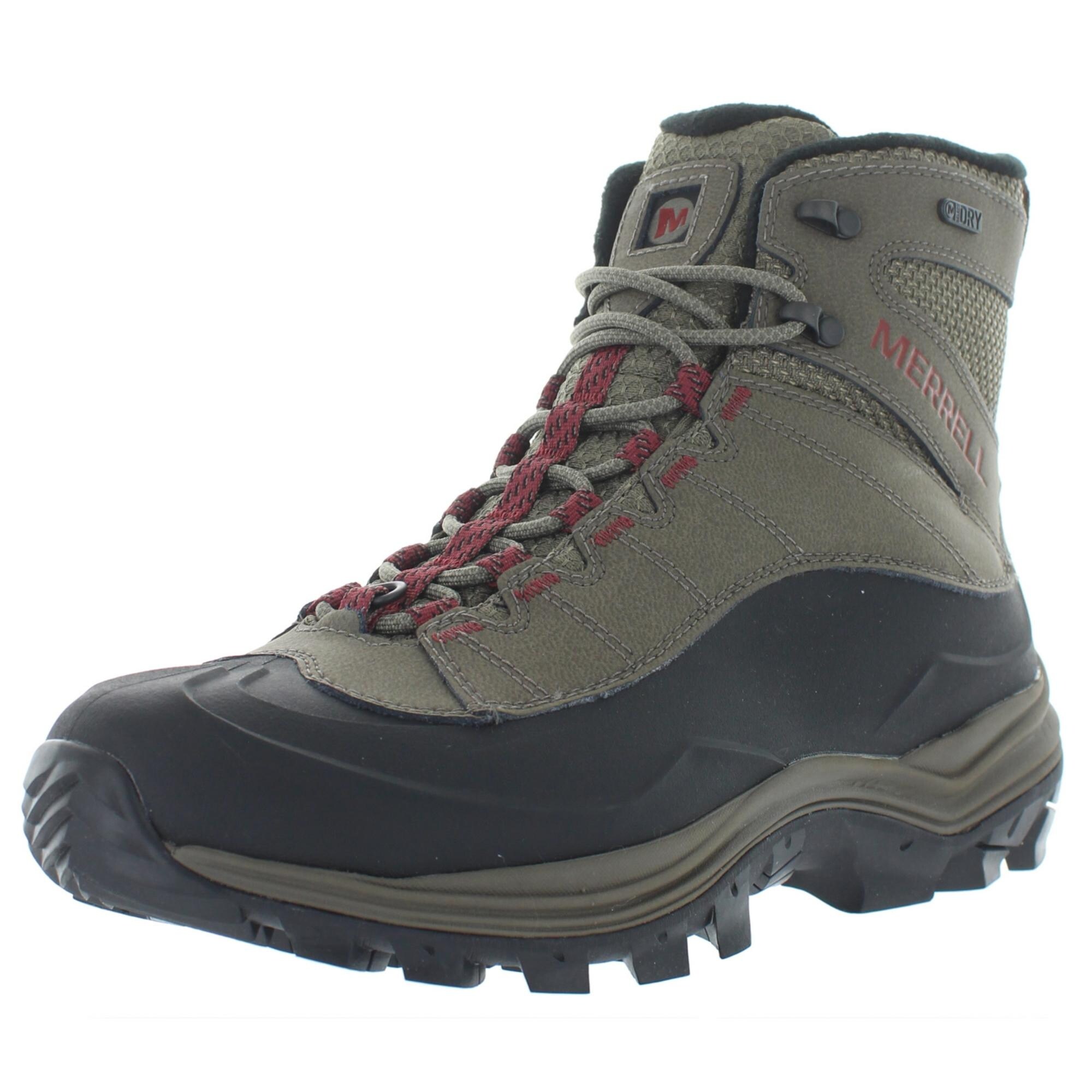 merrell hiking boots leather