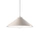 preview thumbnail 63 of 64, Justice Design Group Flare 1-Light Pendant White Cord/Matte White/Brushed Nickel