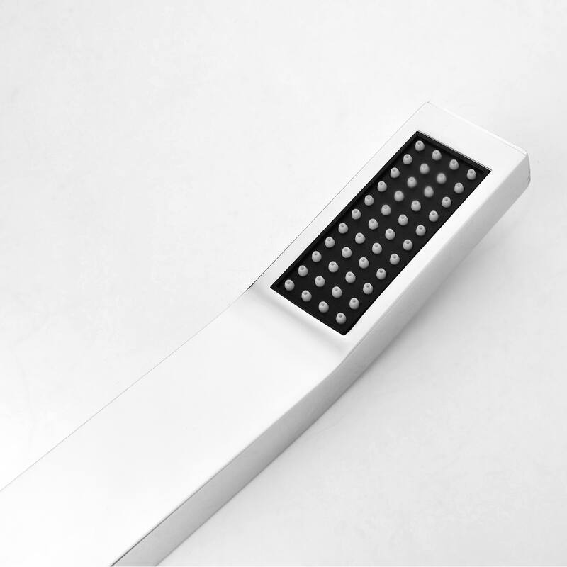 Shower Faucets Sets Complete Shower System 12 Inches Rain Shower Head with Handheld Shower Valve