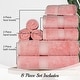 preview thumbnail 108 of 198, Egyptian Cotton 8 Piece Ultra Plush Solid Towel Set by Miranda Haus