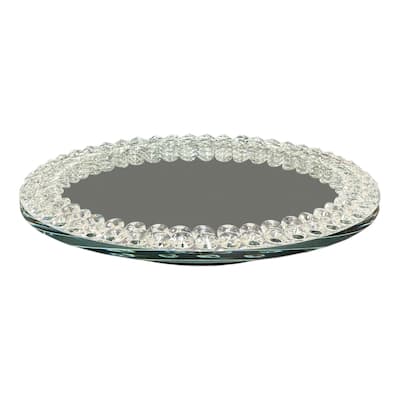 Ambrose Exquisite Lazy Susan Mirrored Spinning Tray