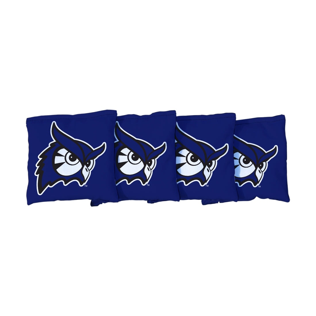 Westfield State Blue Cornhole Bags