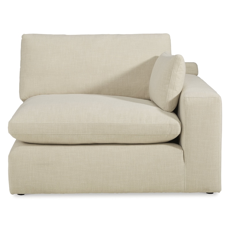 Signature Design by Ashley Elyza Beige 3-Piece Sectional with Chaise - 144" W x 68" D x 36" H