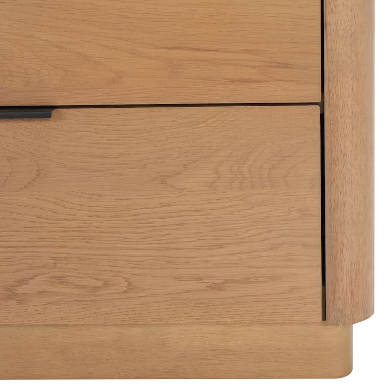 SAFAVIEH Couture Oliviera 6 Drawer Wood Dresser