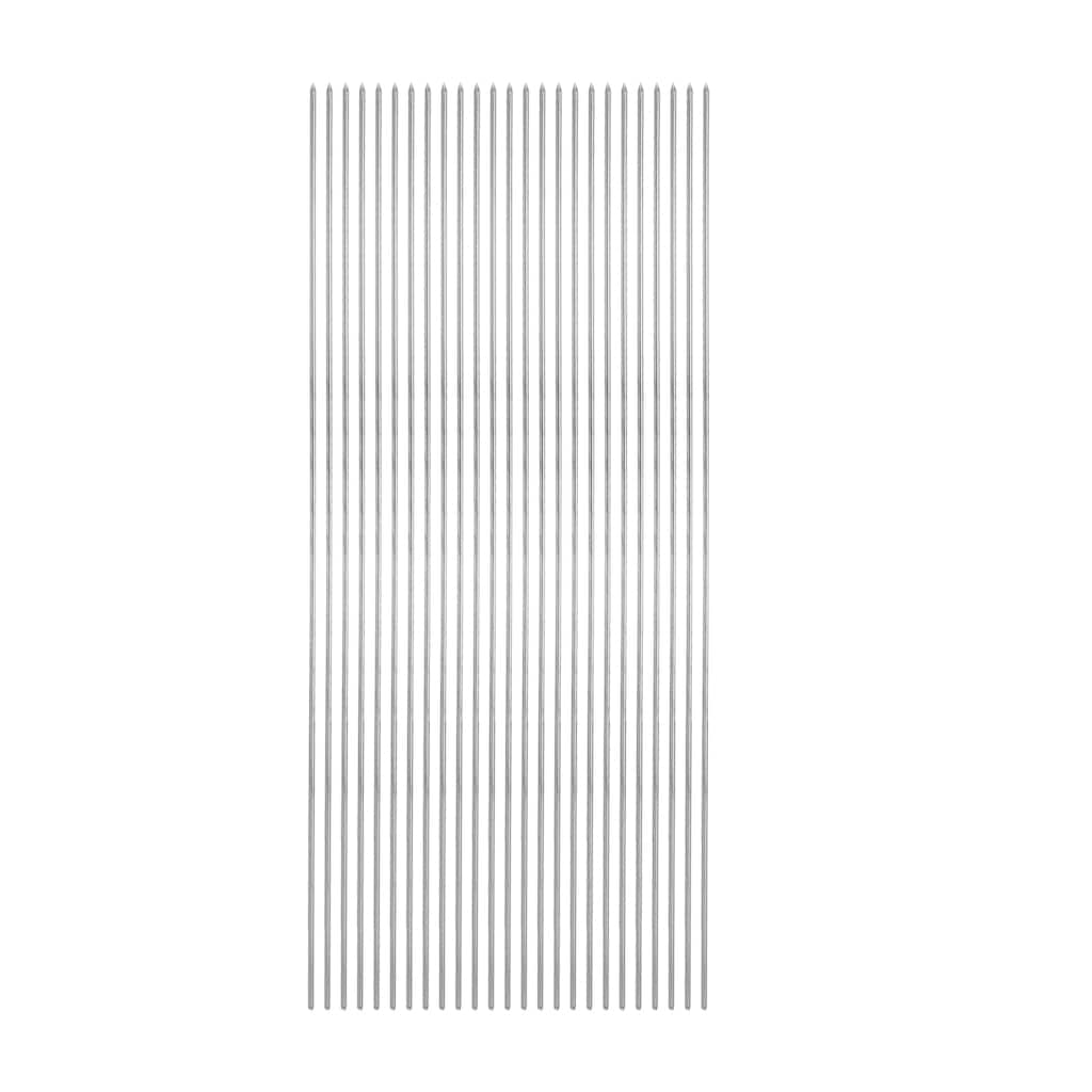 25pcs Kebob Skewers 38cm x 2.2mm Round BBQ Grill Sticks - 38cm x 2.2mm