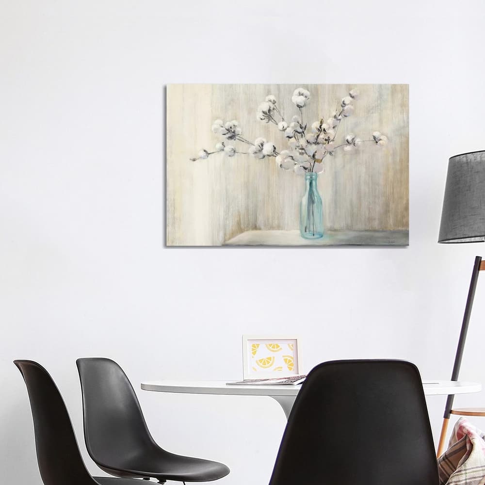 iCanvas "Cotton Bouquet" by Julia Purinton Canvas Print