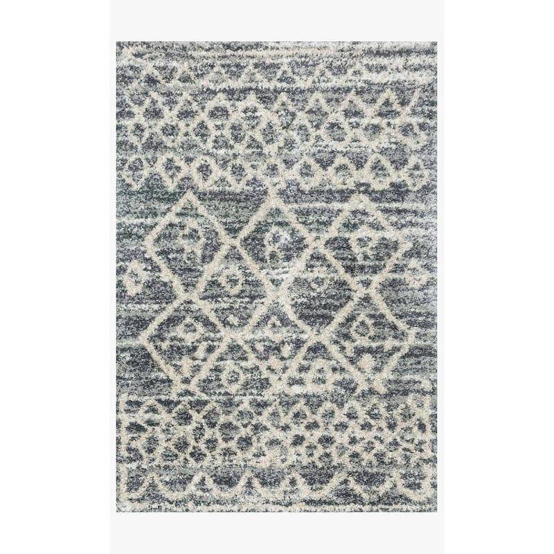 Alexander Home Diamond Moroccan Shag Area Rug