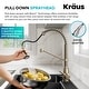preview thumbnail 100 of 147, Kraus Bolden 2-Function 1-Handle Commercial Pulldown Kitchen Faucet