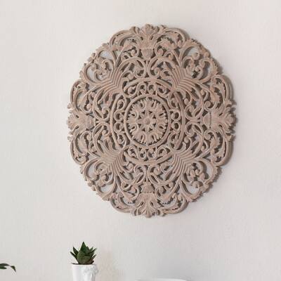 MH London - Frasso Brown Wash Wall Medallion