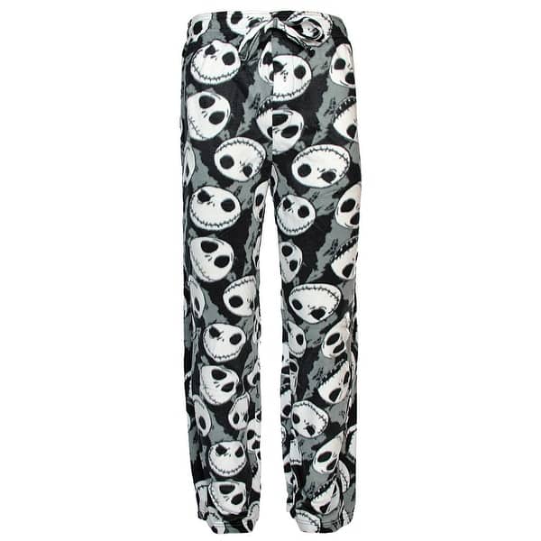 Shop Disney Nightmare Before Christmas Jack Skellington Fleece Lounge Pajama Pants Overstock 19271856
