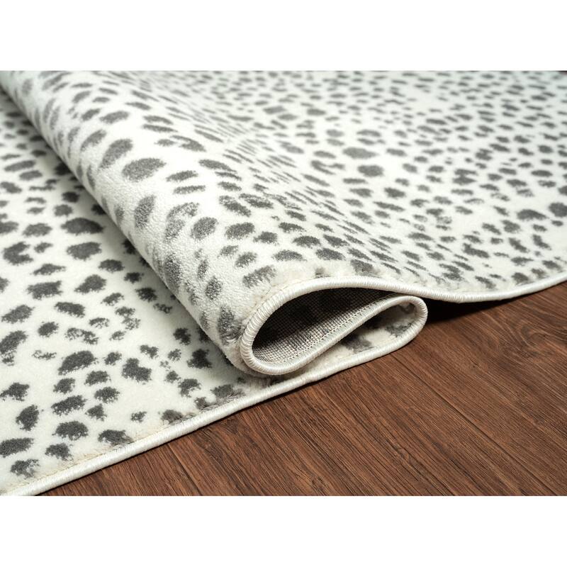 Abani Rugs Arto Contemporary Cheetah Print Area Rug