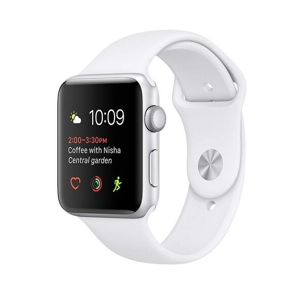 Shop Apple Watch Series 2 42mm Silver Aluminum Case ...