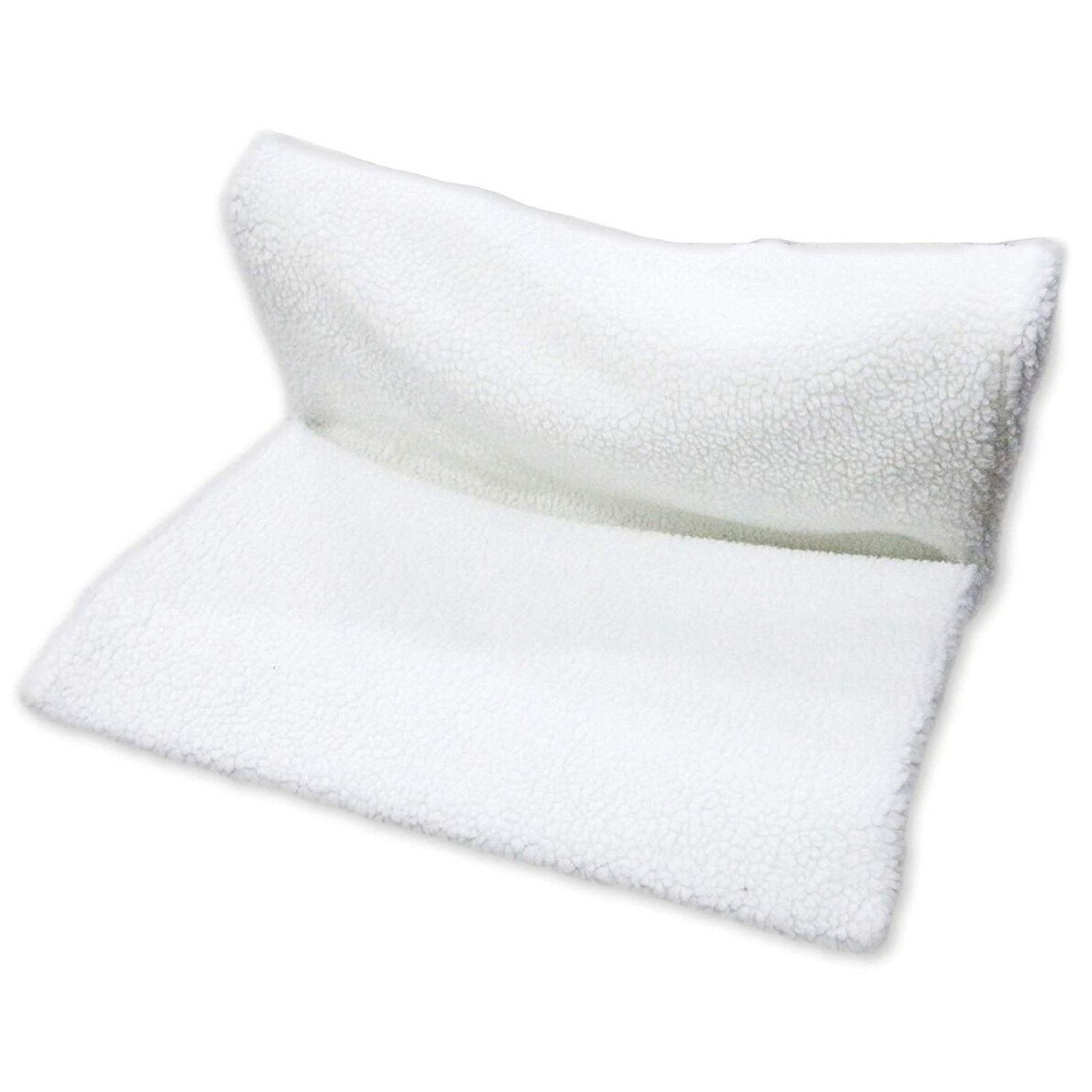 Jumbl Cozy Sheepskin Hanging Radiator Kitty Bed With Removable Cover White Overstock 30405855
