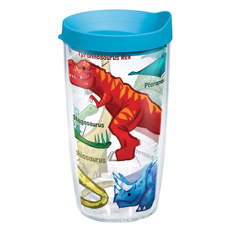 Tervis Dinosaurs Made in USA Double Walled Insulated Travel Tumbler, Classic - 16oz - Legacy - 16oz - Legacy