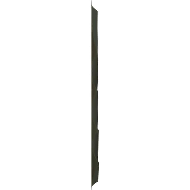 19 5/8"W x 19 5/8"H Modern Wave EnduraWall Decorative 3D Wall Panel