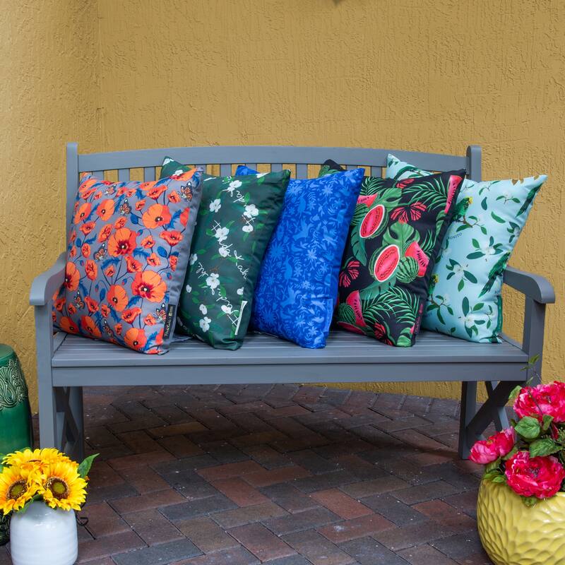 Frida Kahlo + Classic Accessories Accent Pillows, 2-Pack, 18 Inch
