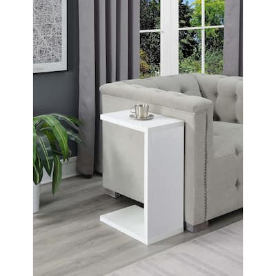 Porch & Den Woodshire C-shaped End Table