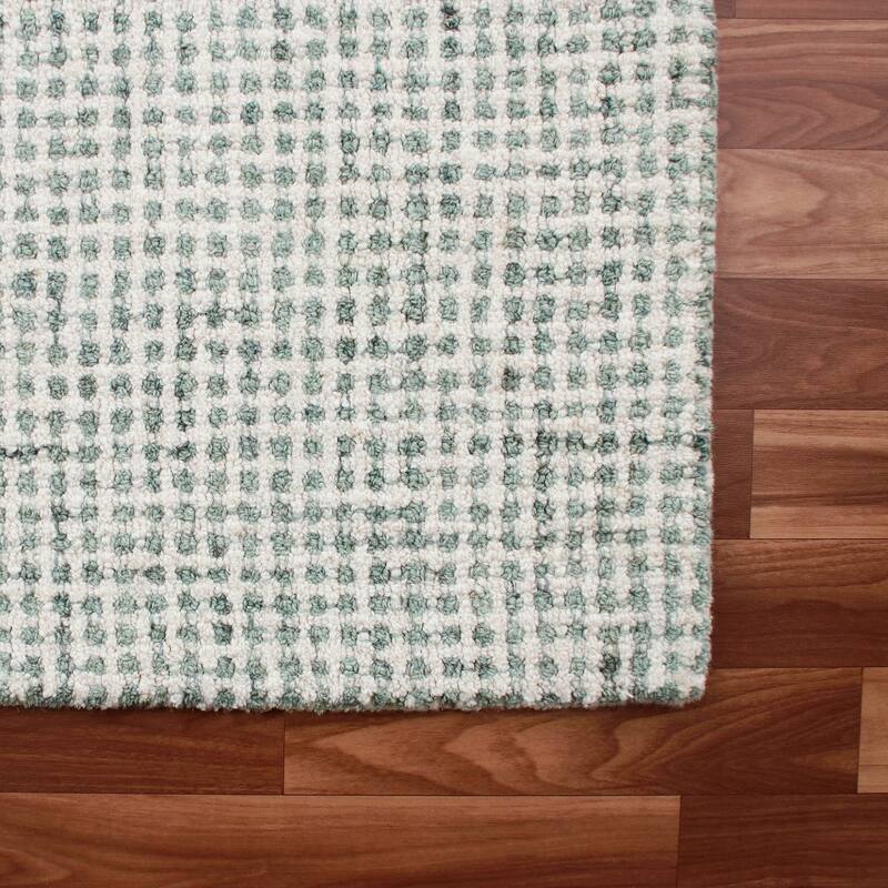 Noah Contemporary Geometric Wool Indoor Area Rug by Sevita