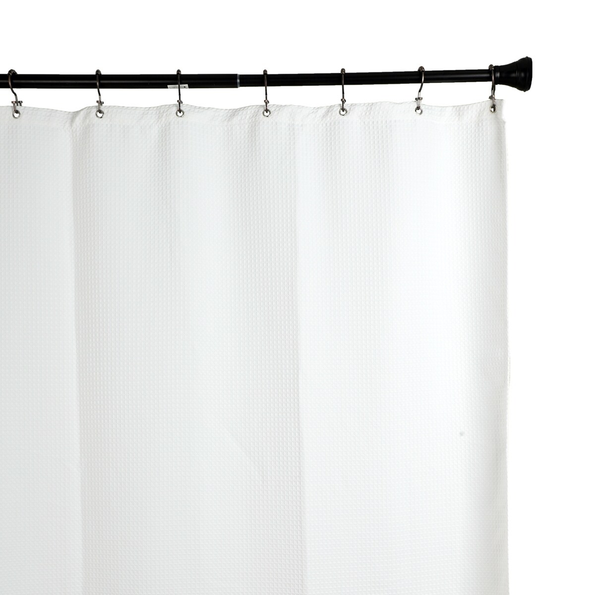 12PCS C-shaped Plastic Shower Curtain Hook, Clear And White Shower Curtain  Hooks, Rustproof Shower Rings For Curtain, Flexible Shower Hooks For Bathro