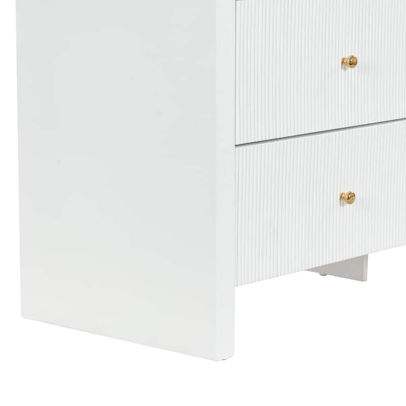 SAFAVIEH Couture Liabella 9-Drawer Curved Dresser