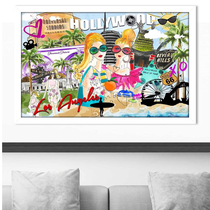 "Take Me To Los Angeles" by Jodi Print on Acrylic