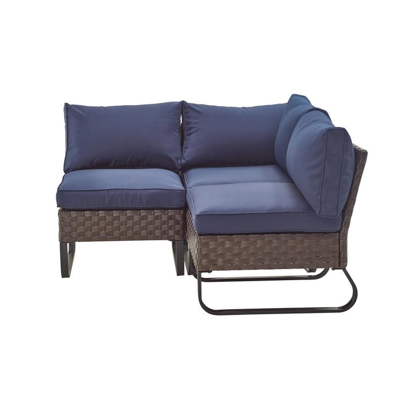 Patio Festival U-Leg 3-Piece Outdoor Sectional Set