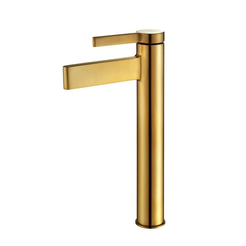 Vinnova Oviedo Single Hole Lever Vessel Bathroom Faucet