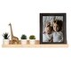 preview thumbnail 5 of 6, Rustic State Set of 2 Wall Mounted Shelves picture Ledge 24 Inch