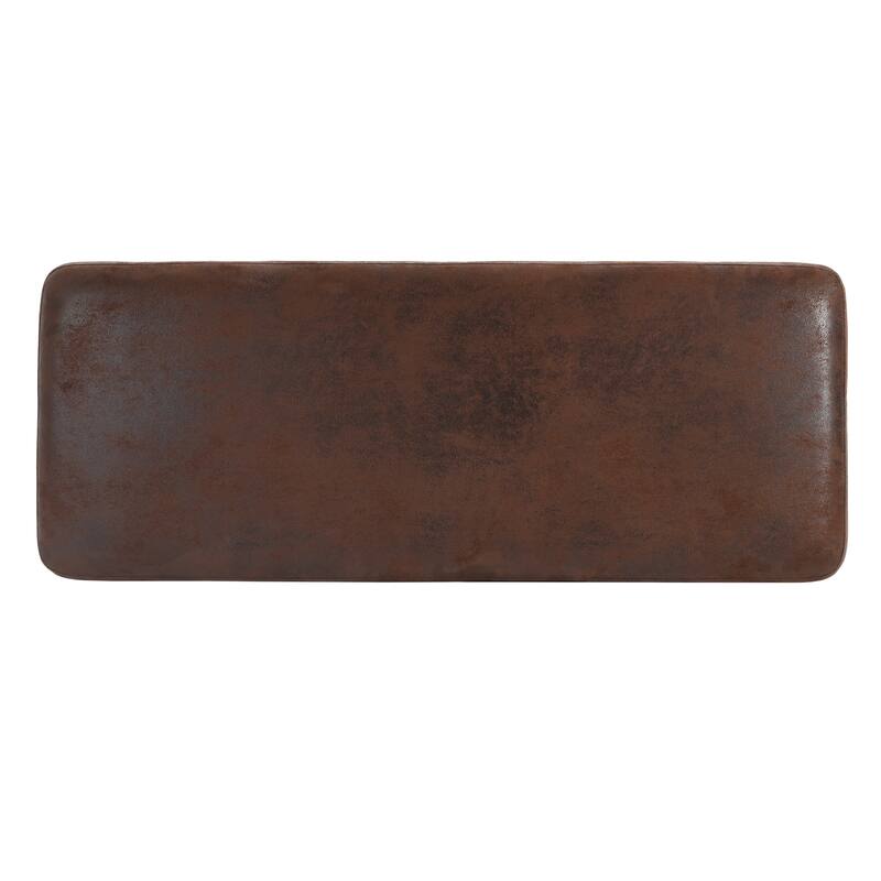 Christopher Knight Home - Orphelia Faux Leather Storage Bench