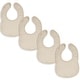 preview thumbnail 59 of 60, Muslin Cotton Baby Bibs Adjustable Size with Easy Snaps by Comfy Cubs Sand - Pack of 4