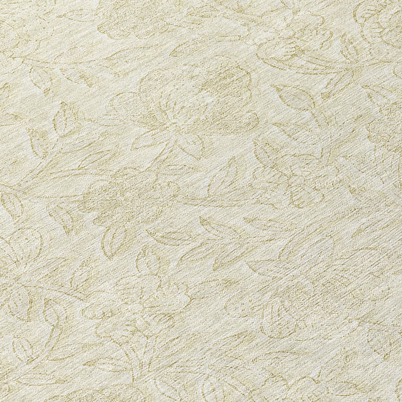 Machine Washable Indoor/ Outdoor Chantille Floral Farmhouse Rug