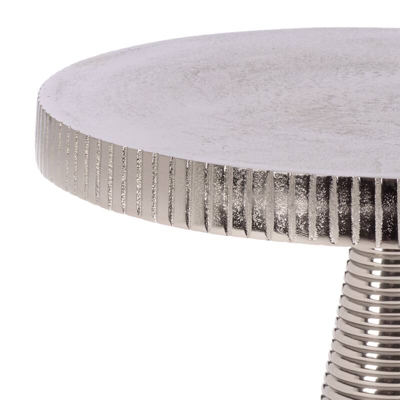 SAFAVIEH Mari Round Accent Table - 15 In. W x 15 In. D x 21 In. H - 15"W x 15"D x 21"H