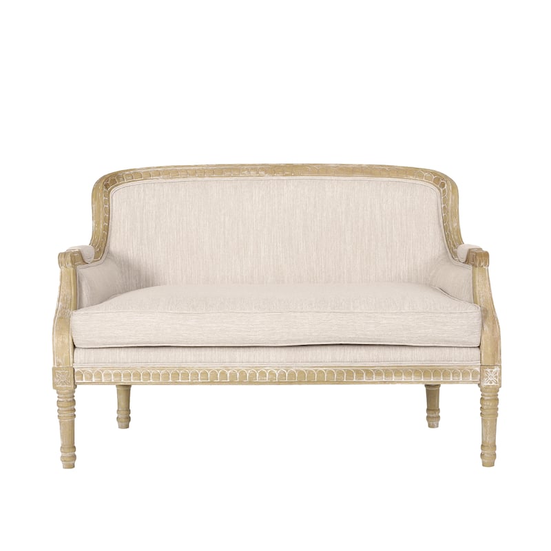 Trask Upholstered Loveseat by Christopher Knight Home