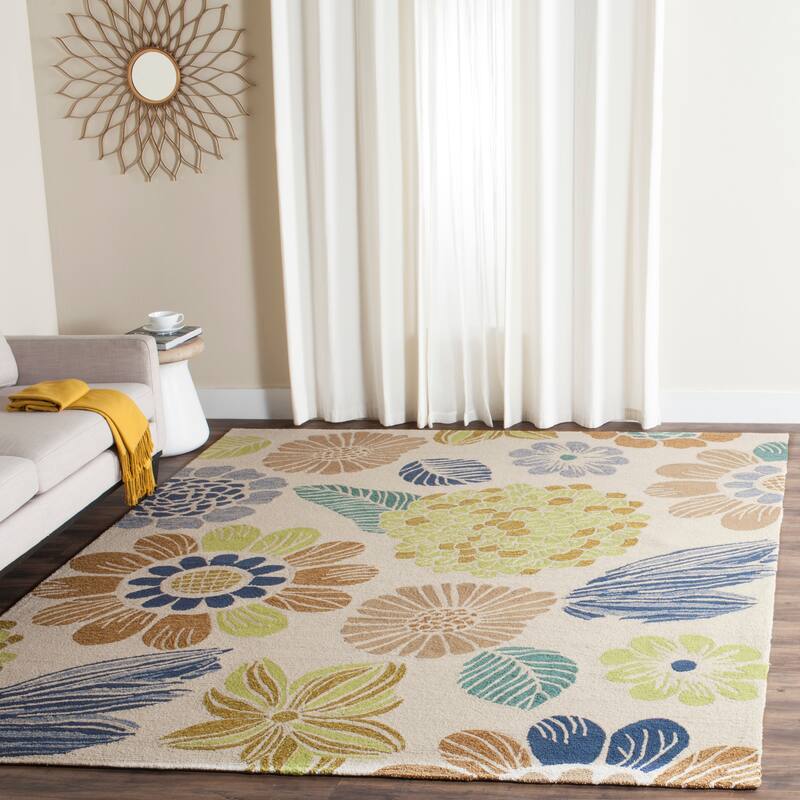 SAFAVIEH Handmade Four Seasons Alissa Floral Rug