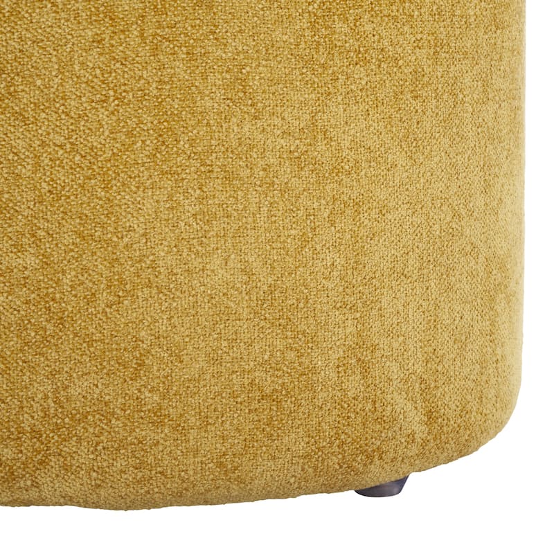 SAFAVIEH Home Dreid Round Top Ottoman